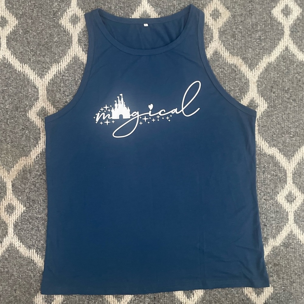 NWOT Women’s ‘Magical’ Tank Top Disney Size XL